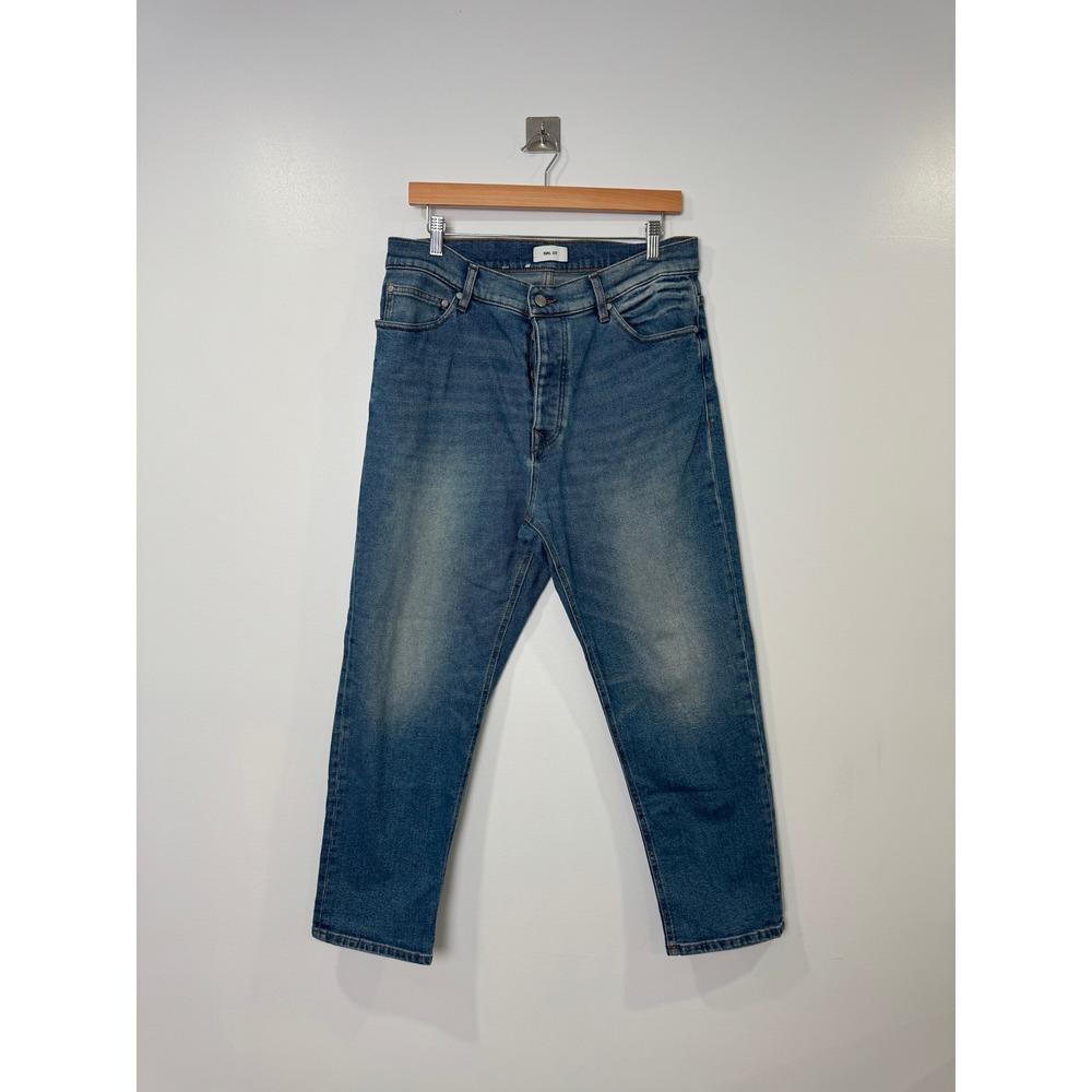 NN07 Men Blue Frey 1854 Slim Straight Leg Jeans 32